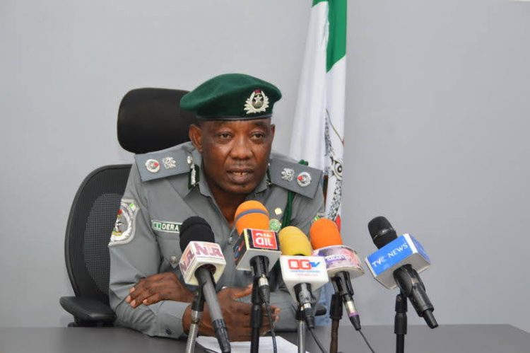 Bad Christmas for smugglers,  As Ogun 1 Command seizes 12 lorry loads of foreign rice, others worth N172million
