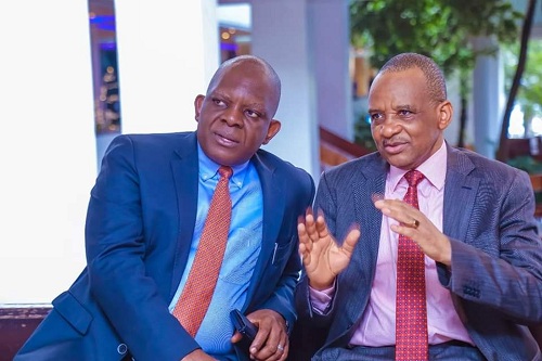Photo News: CEOs of NIMASA, NSC Confer On how to enhance growth of the Nigerian Maritime industry in 2024