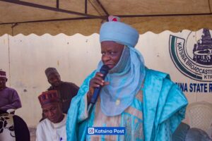 Katsina Monarch, Bello Felicitates Katsina State NUJ Chairman for winning Award for Best performing NUJ Chairman in the Northwest Region