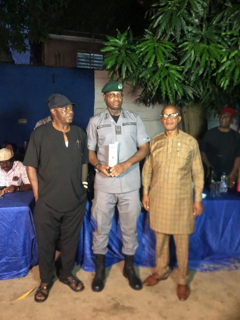 NAGAFF Rolls Out Red Carpet for Customs Chief Onyeka, Hails Legacy of Faster Cargo Clearance and Peace at Tin Can